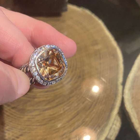 Citrine Rope Ring - Picture 8 of 8